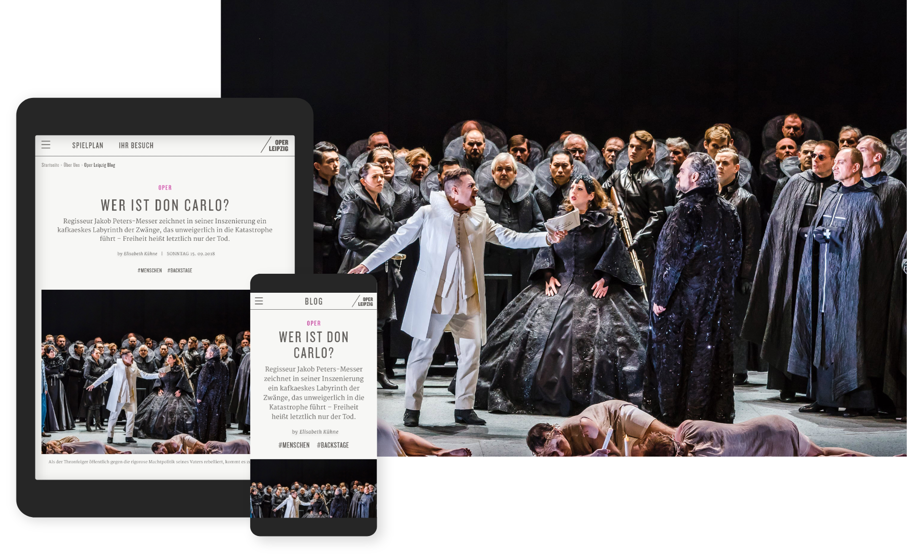 Orchester Teaser – Elbphilharmonie | Django, Django Framework, User Centered Design, Design, Mobile-First, Relaunch, Redesign, User-Experience Workshop, Responsive, Personas-Modellierung